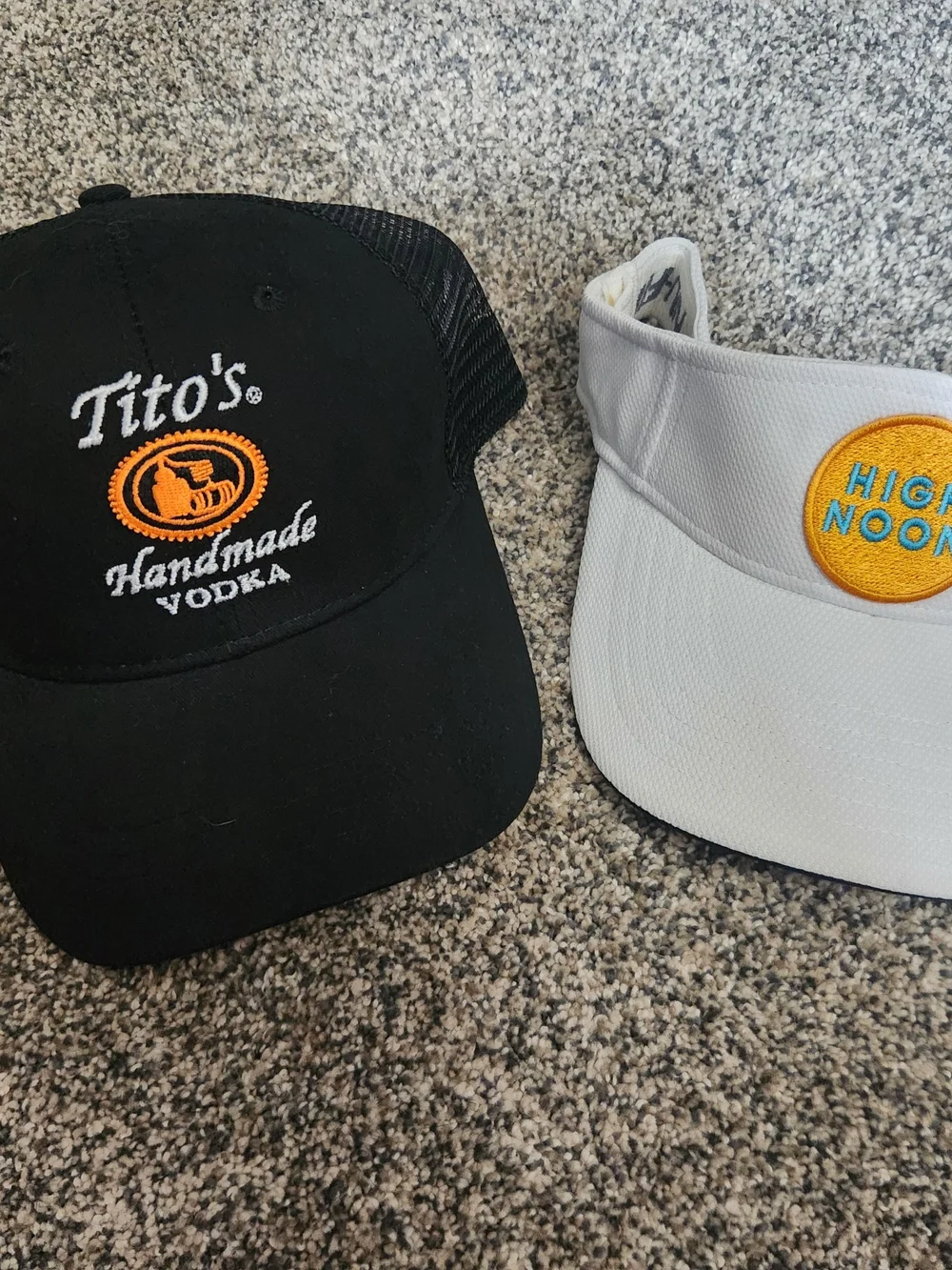 Tito's Trucker Hat And High Noon Visor Set